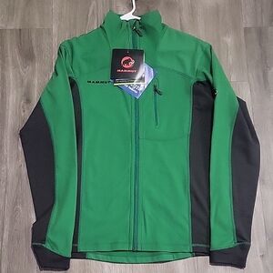 Mammut Men's Green and Black Jacket